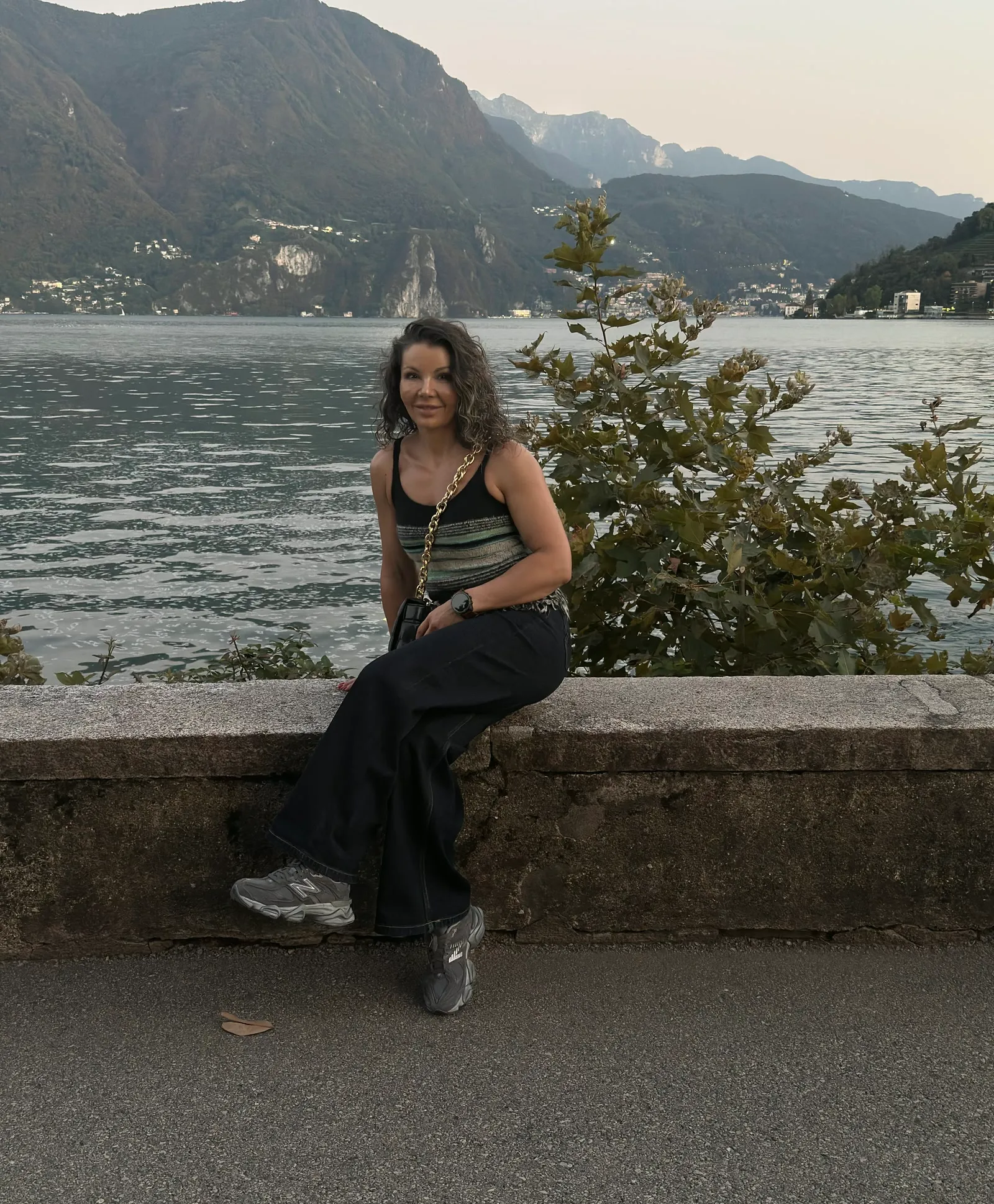 Marina sul lungolago di Lugano